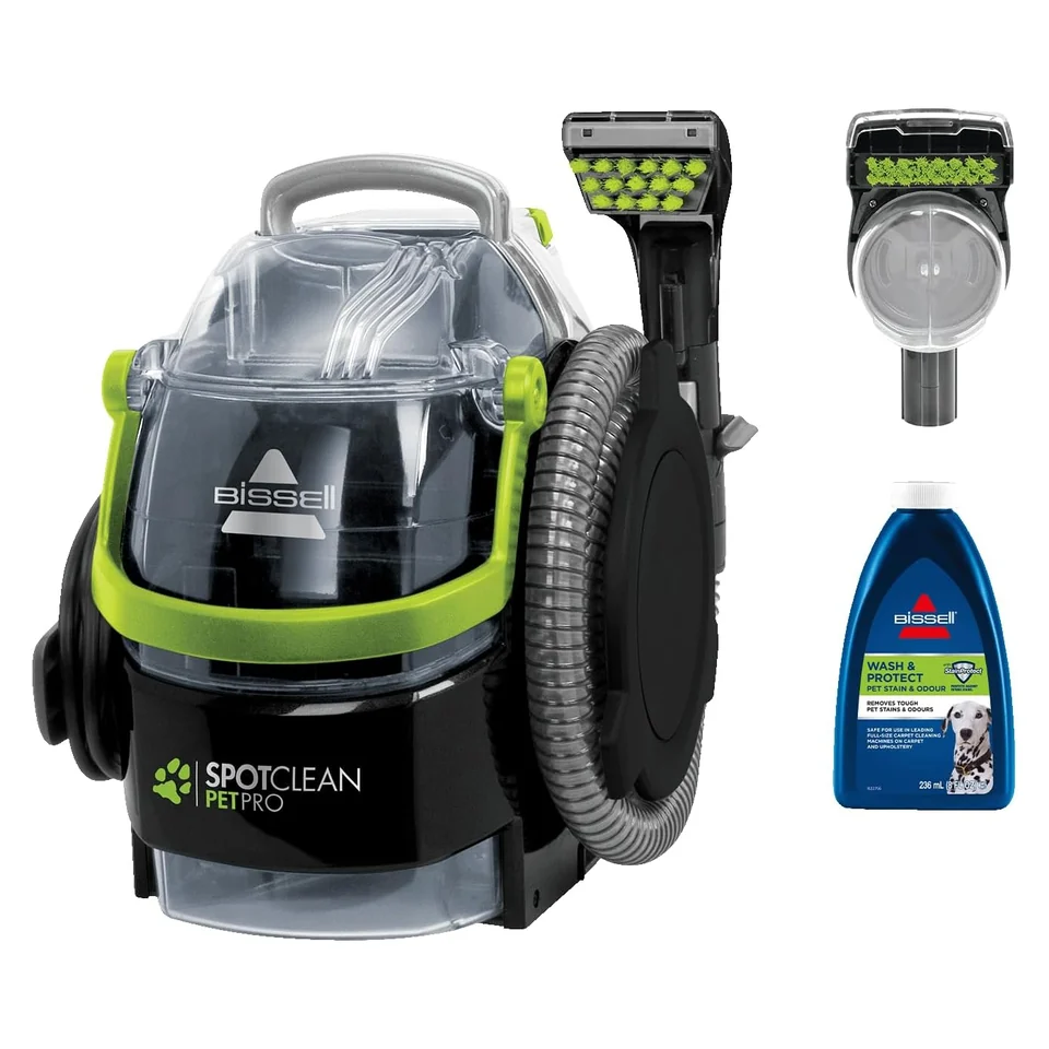 BISSELL SpotClean Pet Pro 15585 avec outils de nettoyage et formule